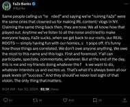 FaZe Banks responds to criticisms surrounding FaZe Clan (Image via X)